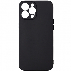 Husa de protectie Spacer pentru Iphone 14 Pro Max material flexibil TPU Negru