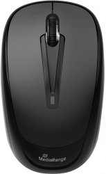 Mouse optic MediaRange Wireless 3 butoane Negru 