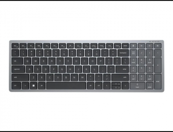 Tastatura fara fir DELL KB740 RF + Bluetooth Gri/Negru 