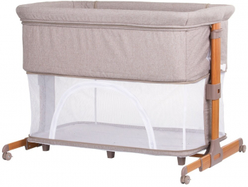 Patut Co-Sleeper si Tarc Chipolino Mommy n Me beige wood 