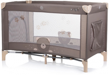 Patut pliabil Chipolino Capri Bear beige
