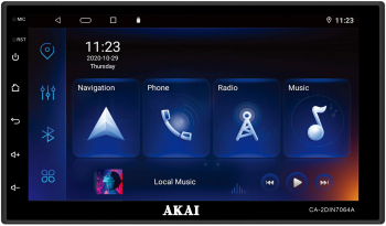 Radio Player auto Akai CA-2DIN7064A Android 