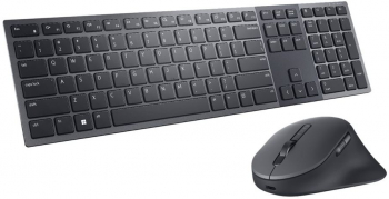 Tastatura DELL KM900 Mouse inclus RF wireless + Bluetooth QWERTZ Germana Graphit 