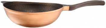 Tigaie Wok NeoKlein WOK30 30cm Gold — imaginea 2