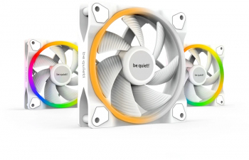 Ventilator PC be quiet! LIGHT WINGS White 120mm PWM Triple-Pack 