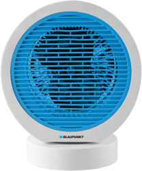 Aeroterma Electrica 1000/2000w Acoperire 22 M² Functie Ventilator Diametru 15.5 Cm Oscilare Alb/albastru 