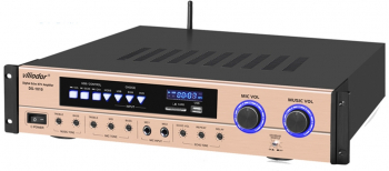 Amplificator Profesional Klausstech Rich Gold Color 4 Canale Karaoke 