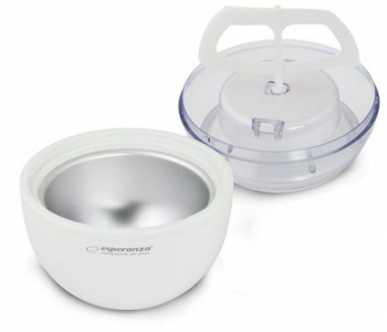 Aparat De Inghetata Vanilla Putere 7W Capacitate 0.6L Alb 