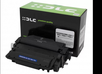 Cartus compatibil toner DLC CANON CRG724H / HP 55X CE255X Black 12.5K 