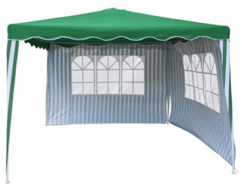 Corp Pavilion Ideal Pentru Gradina curte Sau Evenimente Dimensiuni 3 X 3 M Design Modern Structura Metalica 2 Geamuri Spre Exterior Imp 
