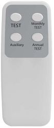 Telecomanda Lampa Exit ABS+buton silicon 2xAA 