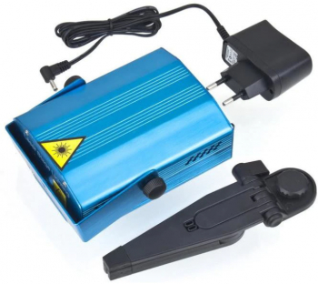 Proiector Klausstech Laser Cu Joc De Lumini Iluminare Rosi Si Verde 220v - 60 Hz Albastru 