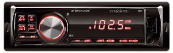 Radio Auto Mp3 Player Klausstech Ecran Led Rosu Conexiune Bluetooth Telecomanda Inclusa Aux In Port Usb Slot Sd Card Fm Functie Car 