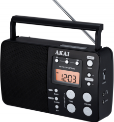 Radio Digital Portabil Aux In Sd/tf/mmc/micro-sd -ac240v 50h Antena Telescopica Abs Snooze Sleep Negru 