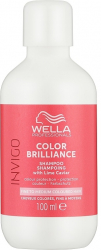Sampon pentru par vopsit cu structura fina&medie Invigo Color Brilliance Fine/Medium 300 ml Wella Professionals 