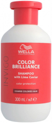 Sampon pentru par vopsit cu structura groasa Invigo Color Brilliance Coarse 250ml Wella Pro 