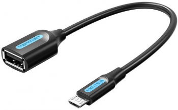 Adapter OTG Micro-USB 2.0 M to F Vention CCUBB 0.15m 