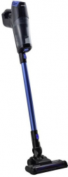 Aspirator Vertical 2 In 1 De 135w Functionare 30 Min 0.7 L Perie Iluminata Led Filtrare Tripla Tub Aluminiu Modern Albastru/negru 