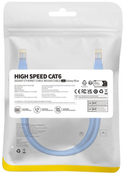 Baseus Ethernet RJ45 1m Cat.6 Cable - Blue 
