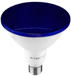 Bec LED Albastru E27 17W - Economic si durabila. 