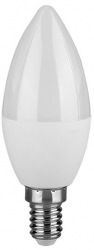 Bec Led E14 4.5w in nuante de alb cald. 