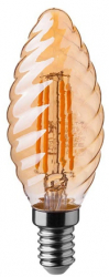 Bec Led E14 4w Filament Alb Cald 2200k 