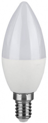 Bec Led E14 C37 4.5w 3000k Alb Cald Cip Samsung. 
