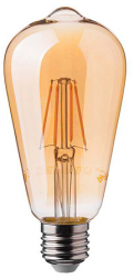 Bec Led E27 6w Filament Alb Cald 2200K 