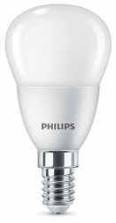 Bec Led Philips Alb Rece Tip Soclu E14 Putere 6.5 W 48w Flux 680 Lm 15000 Ore 4500 K Forma Lustra Compact Culoare Alb 