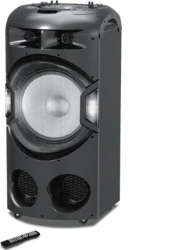 Boxa Activa Portabila Discoball Bluetooth Usb Sd Card Radio Fm Microfon Wireless Negru 