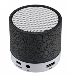 Boxa Klausstech Auto Tehnologie Bluetooth 4 W Slot Sd Radio Fm Port Usb Lumini Ambientale Dimensiuni Reduse Design Modern Multicolor 