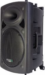Boxa Portabila Activa 800w Bt Fm Sd Usb Karaoke 2 Microfoane Uhf Husa 