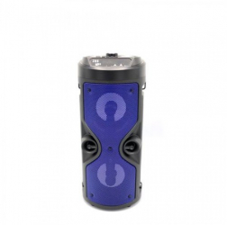 Boxa Portabila Audio Cu Lumini Led Pe Woofere Klausstech Putere 10 W Telecomanda Inclusa Conectivitate Prin Functia Bluetooth Usb/car 