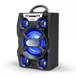 Boxa Portabila Bluetooth Klausstech Ms248bt 15 W Aux Usb Card Radio Fm Negru 
