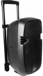Boxa Portabila Profesionala Ibiza 400 W Amplificator Integrat Telecomanda Inclusa conectivitate Bluetooth Microfon Inclus Port Usb Slo