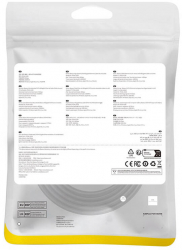 Cablu de retea Baseus Ethernet Cat.8 40Gbps 2m negru 