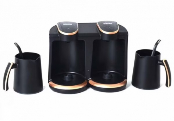 Cafetiera electrica dubla 400W + 400W 