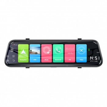 Camera Auto Dubla Tip Oglinda Techstar® Z9 Plus Android 8.1 4G si WiFi 9.66 inch IPS Touch Full HD Hotspot A 