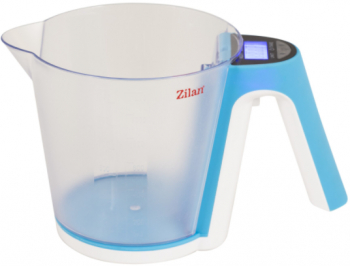 Cantar De Bucatarie Digital Cana Gradata Display Lcd Functie De Tara Oprire Automata Capacitate 2kg Precizie 1gr Bleu 