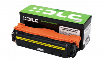Cartus compatibil toner DLC HP CC532A/ CE412A/ CF382A/ CRG718 YELLOW 2.8K 