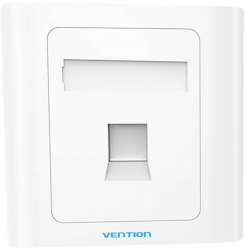 Customizable 86 Type Keystone Wall Plate - White 