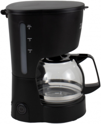 Filtru De Cafea Putere 600w Capacitate 600ml Rezervor Gradat Functie De Pastrare A Temperaturii Filtru Detasabil Negru