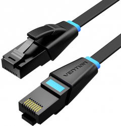 Flat UTP Category 6 Cable Vention - 40m Black 