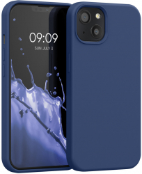 Husa Kwmobile pentru Apple iPhone 13 Silicon Albastru 55878.116 