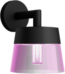 Lampa Pentru Perete Modern Philips Led Integrat Lumina Alba/colorata Alimentare La Retea Ip44 Aluminiu/sticla 600 Lm 25000 Ore Puter 