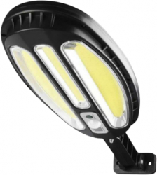 Lampa Solara Cu Senzor Klausstech 138 Led-uri Cob Senzor De Miscare Rezistenta La Intemperii Si Apa Usor De Instalat Fara Fire Design 