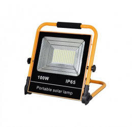 Lampa Solara De Exterior Portabila Klausstech Tehnologie Waterproof Protectie Ip65 Incarcare Solara Sau Prin Usb Igluminare Led Baterie