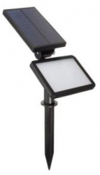 Lampa Solara De Gradina Ip65 Led Negru 