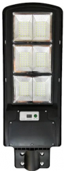 Lampa Solara Klausstech 150w 6 Compartimente Luminoase Cu Panou Solar Telecomanda Cu Multiple Functii Temporizator Negru 