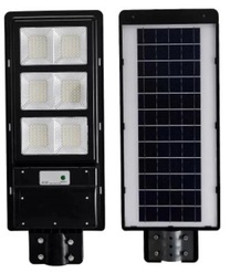 Lampa Solara Stradala 120w Klaustech Cu 210 Led Cu Telecomanda Negru 
